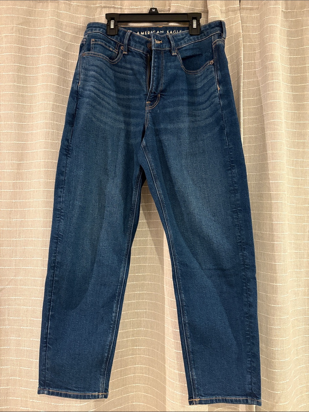 American Eagle Outfitters premium denim collection straight Indigo Relaxed Jeans